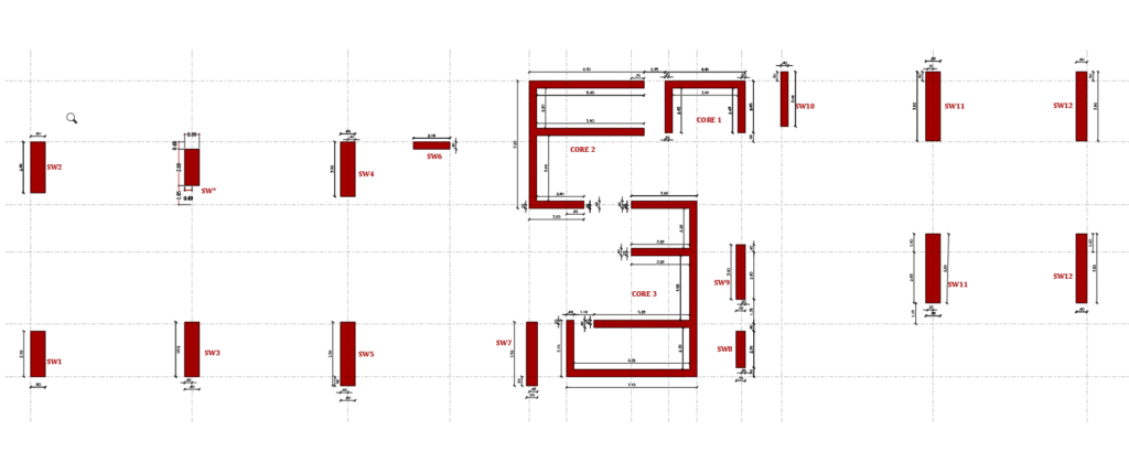 Column & Axis Typical Floor