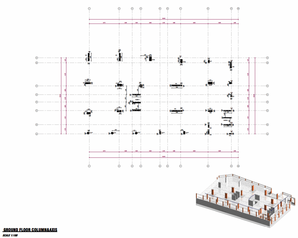 خدمة التصميم الإنشائي لعمارة 10 أدوار – Bracing Engineering Consultant | بريسينج للإستشارات الهندسية
