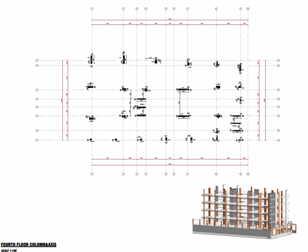 خدمة التصميم الإنشائي لعمارة 10 أدوار – Bracing Engineering Consultant | بريسينج للإستشارات الهندسية