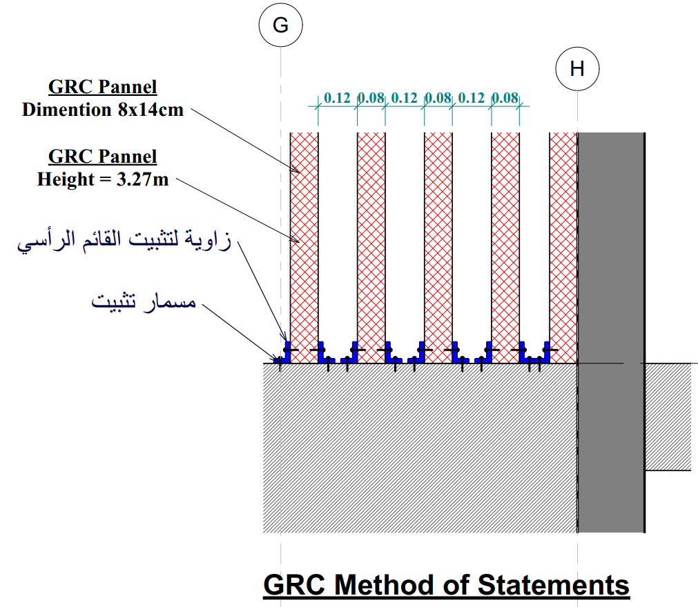 خدمة التصميم الإنشائي لفيلا سكنية – Bracing Engineering Consultant | بريسينج للاستشارات الهندسية