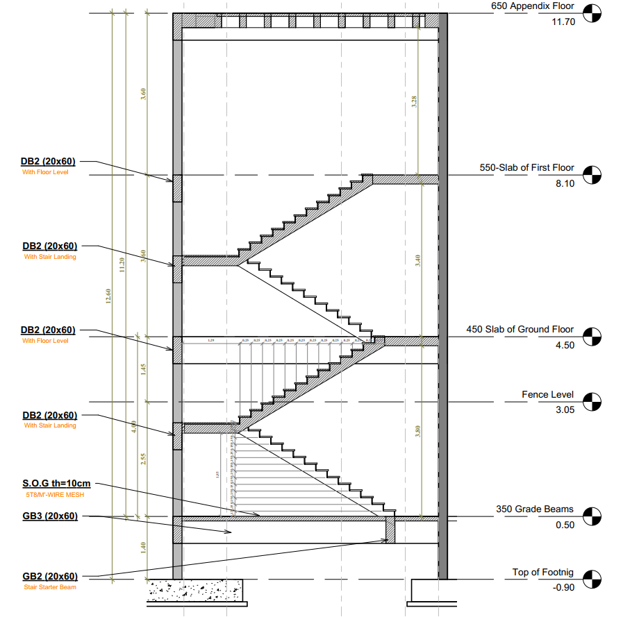 خدمة التصميم الإنشائي لفيلا سكنية – Bracing Engineering Consultant | بريسينج للاستشارات الهندسية