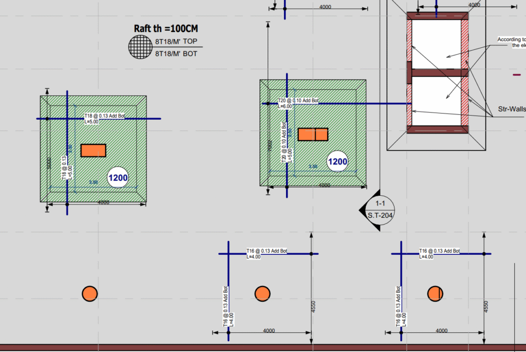 خدمة التصميم الإنشائي لعمارة 10 أدوار – Bracing Engineering Consultant | بريسينج للإستشارات الهندسية