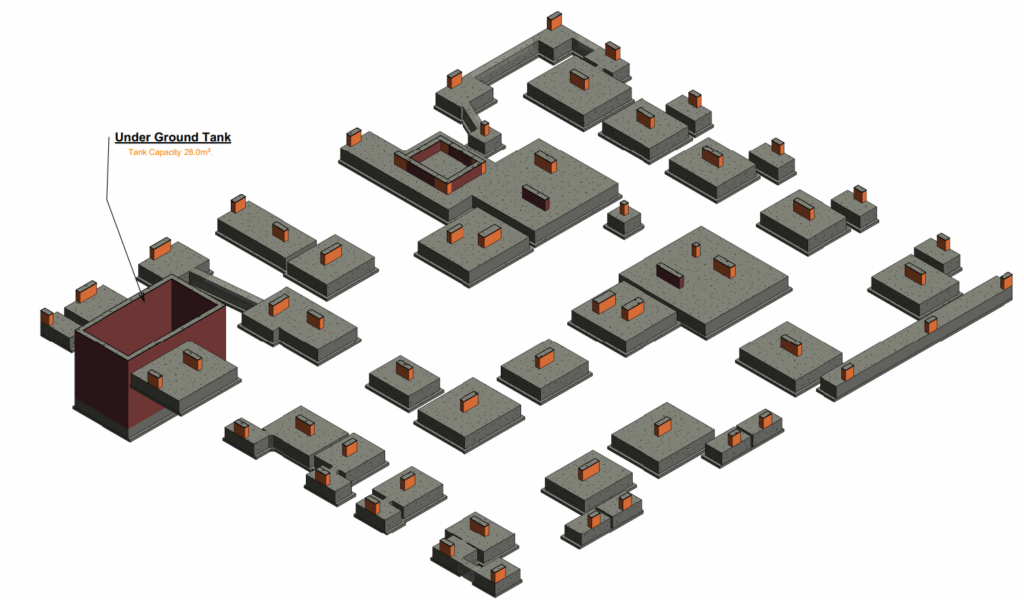 خدمة التصميم الإنشائي لفيلا سكنية – Bracing Engineering Consultant | بريسينج للاستشارات الهندسية